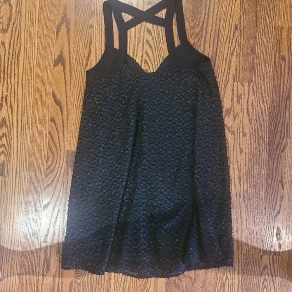 Rebecca Minkoff Sparkly Black Dress - Picture 4 of 7